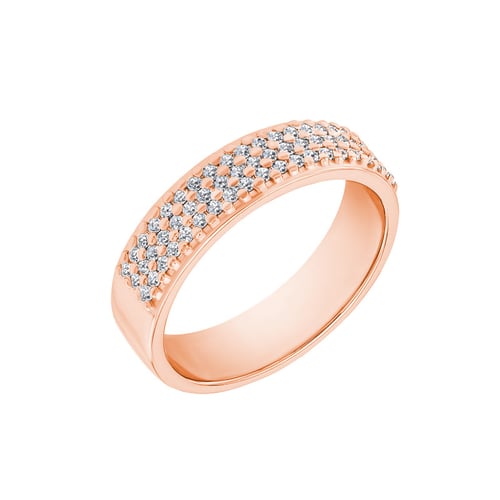 Goldring voller Diamanten Muttial