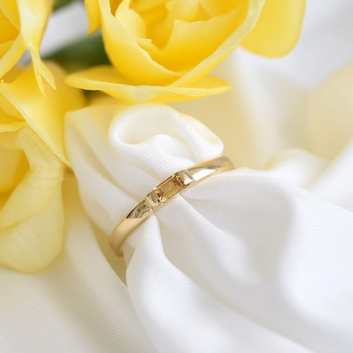 Minimalistischer Ring mit Citrin Xenia