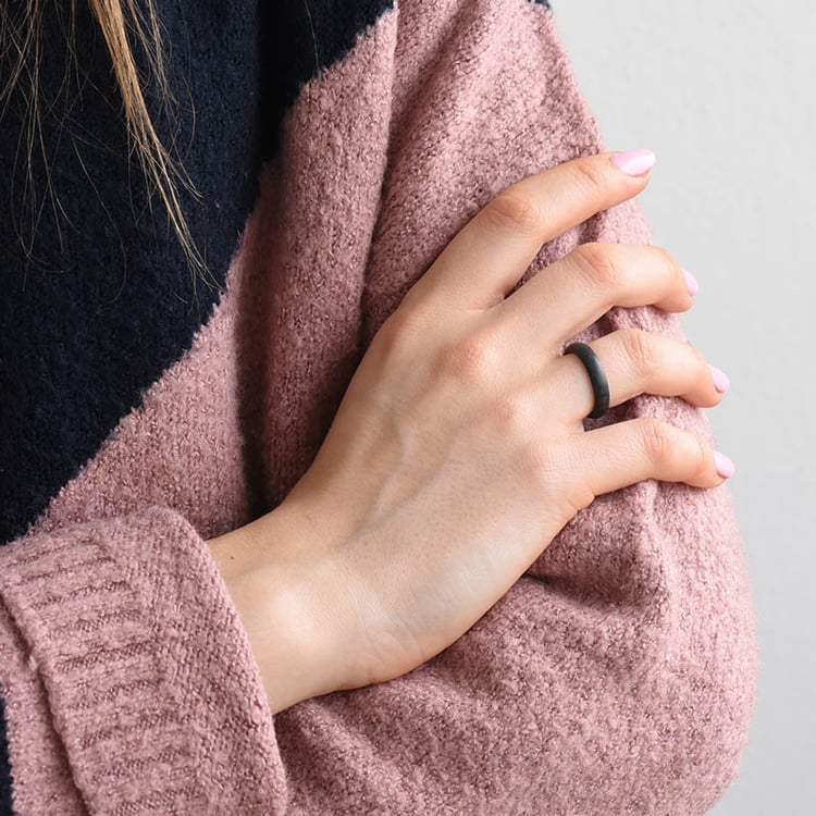 Halbrunder Carbon-Ehering Riem 116251