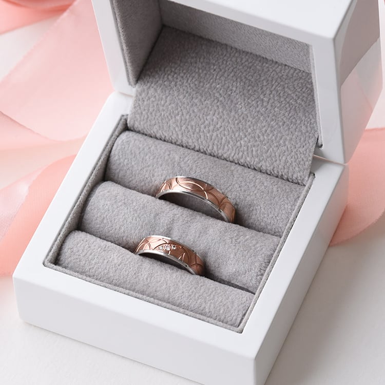 Unikate Eheringe aus Gold mit Diamanten Ivan 76793