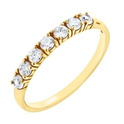 Goldener Eternity-Ring mit Lab Grown Diamanten Madar