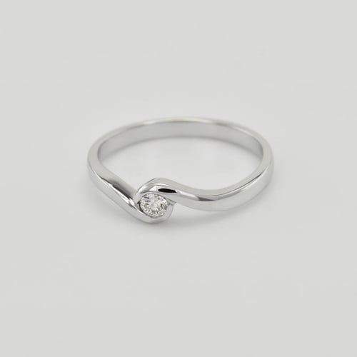 Verlobungsring mit Diamant Zanzo