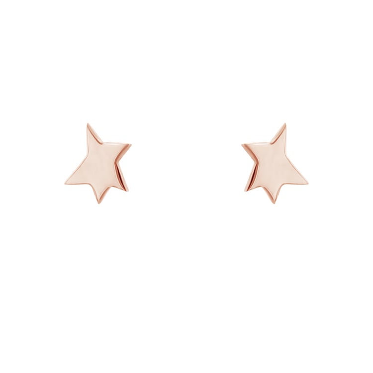 Silberne Ohrstecker in Sternform Der Kleine Prinz