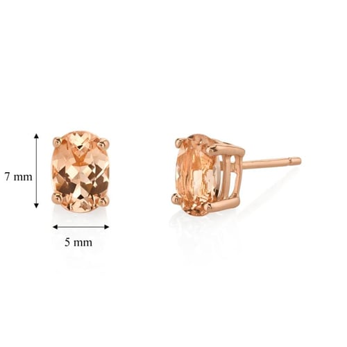 Schmuckset mit Morganiten und Diamanten Ama
