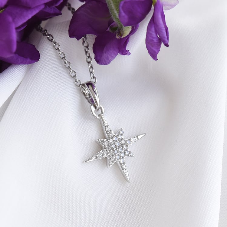 Anhänger in Form eines Diamantsterns Lynx 85953