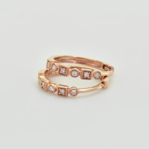 Elegante Diamantohrringe Yvon