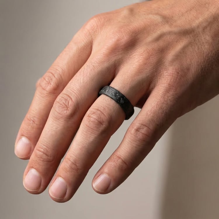 Ring aus Carbon Beata 169457