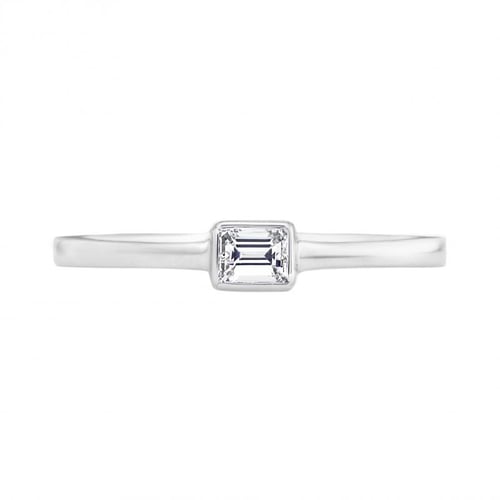 Goldenes Ringset mit Diamant Hera