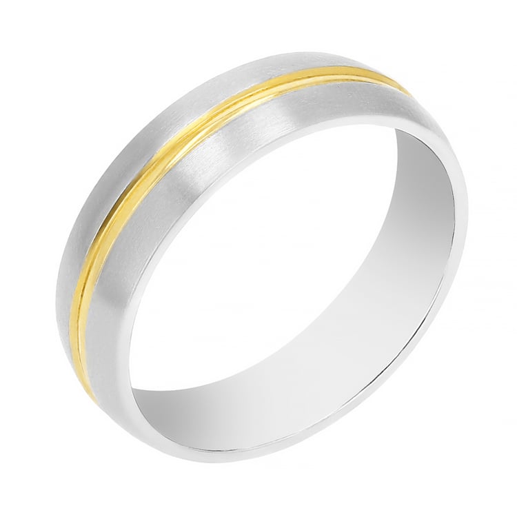 Goldene Eheringe mit Diamanten Tesel 105514