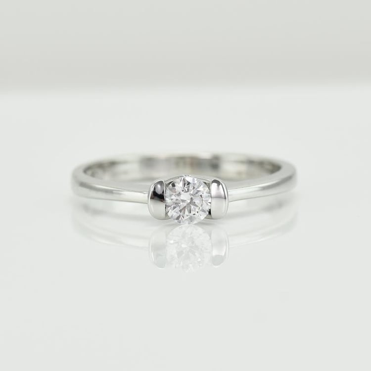 Platin Diamantring 24281
