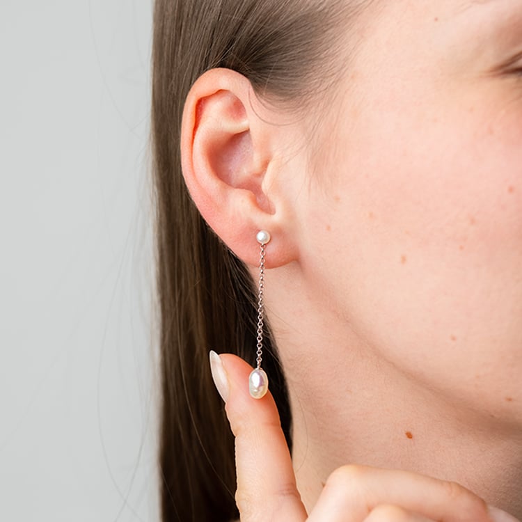 Ohrgehänge mit Perlen 2in1 Demery 147696