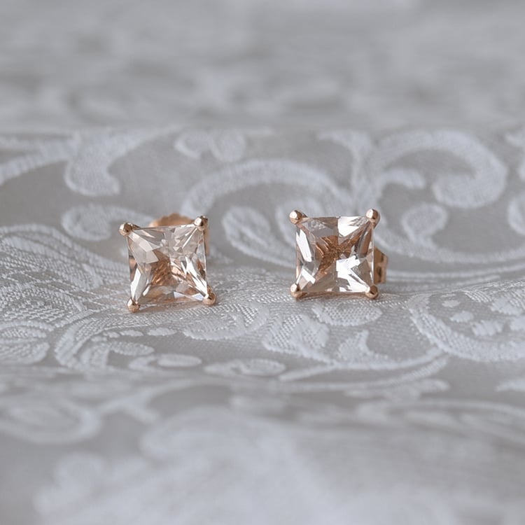 Ohrringe mit Morganiten 63831