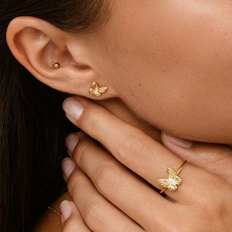 Ring aus Gold mit Lab Grown Diamanten Rachel 163527