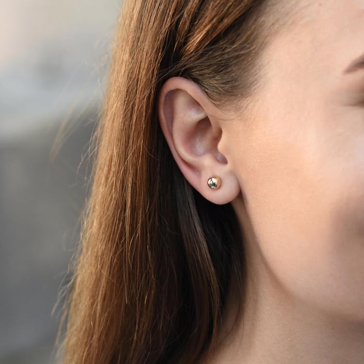 Goldene Ohrstecker 54176