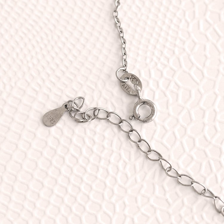 Silbernes Armband mit 2 Buchstaben Ihrer Wahl Annika 120691