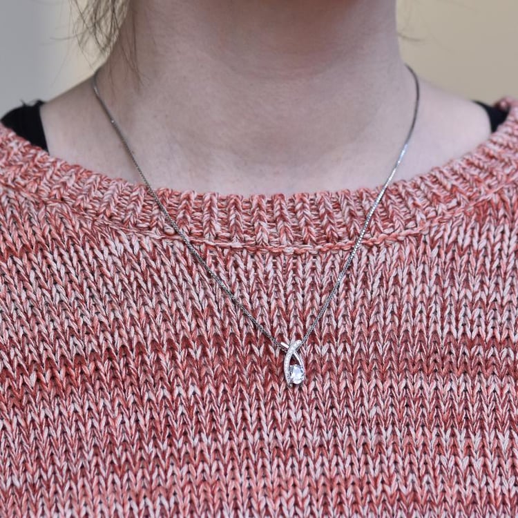 Halskette aus Silber 28387