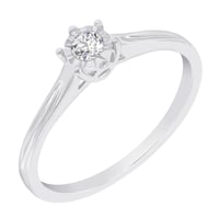 Verlobungsring mit einem Lab Grown Diamanten Nuria