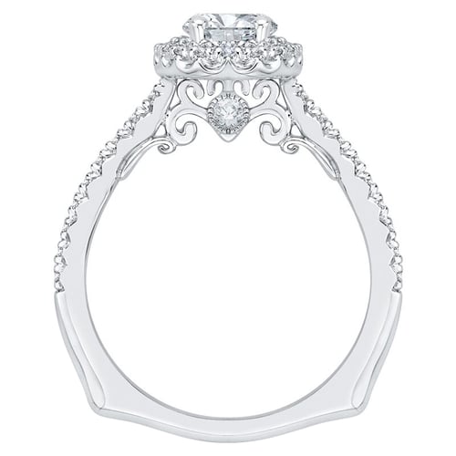 Eleganter Verlobungsring mit Moissanit Jody