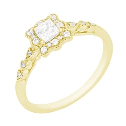 Vintage Ring mit Lab Grown Diamanten Venera
