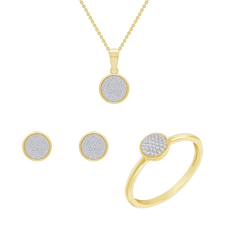 Schmuckset aus Gold 48848