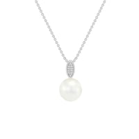 Goldene Anhänger mit Diamanten Alixa