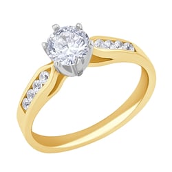 Verlobungsring mit Lab Grown Diamanten Mita