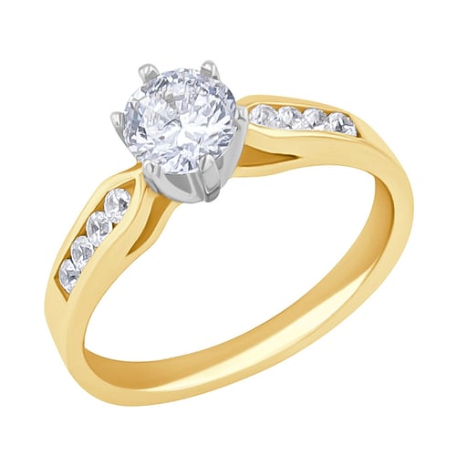 Verlobungsring mit Lab Grown Diamanten Mita