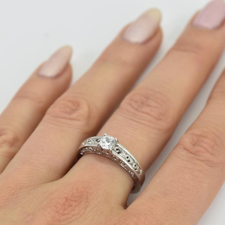 Verlobungsring mit Lab Grown Diamanten Lerien 64898