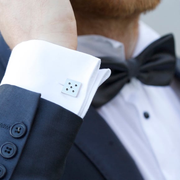 Manschettenknöpfe mit Diamanten 60419