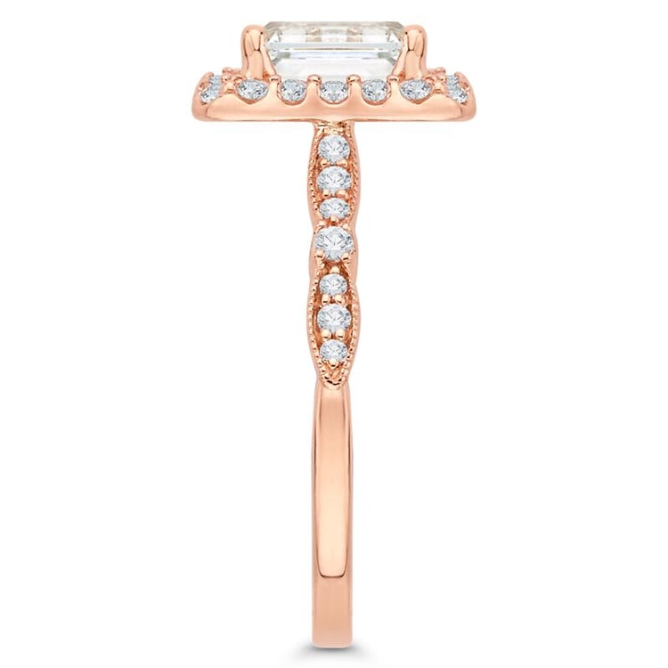 Verlobungsring im Halo-Stil 46265