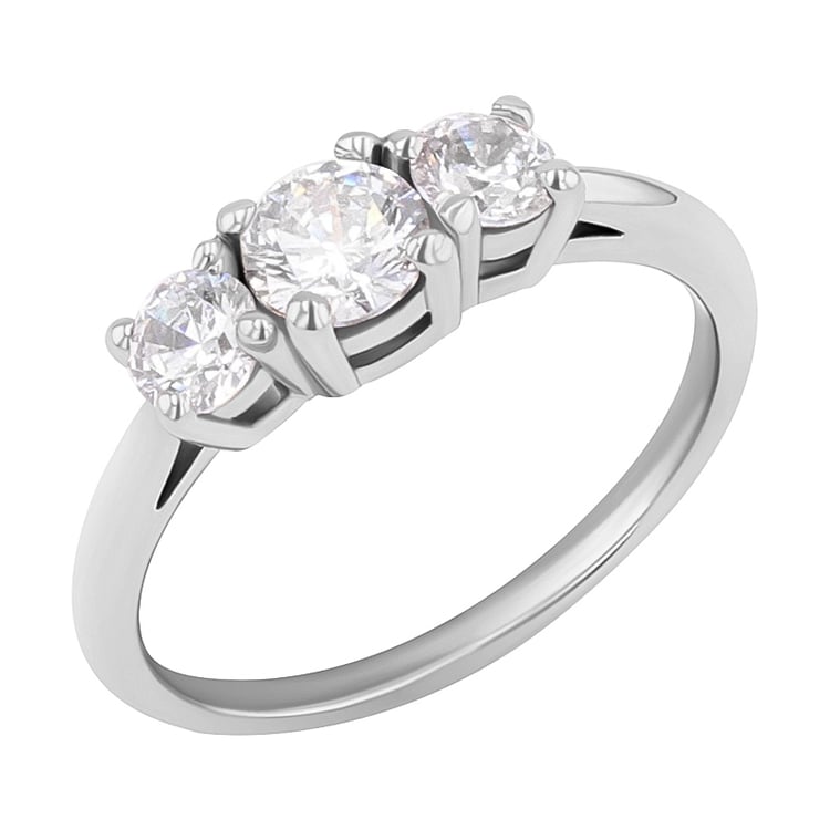 Verlobungsring mit Diamanten Rita