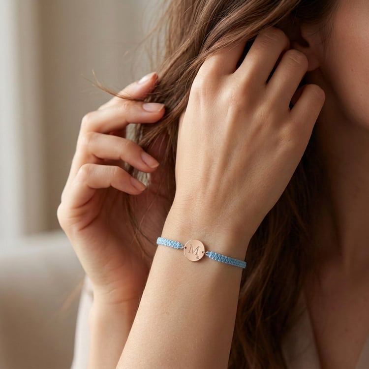 Armband mit einem Anhänger mit Saphiren Zara 168673