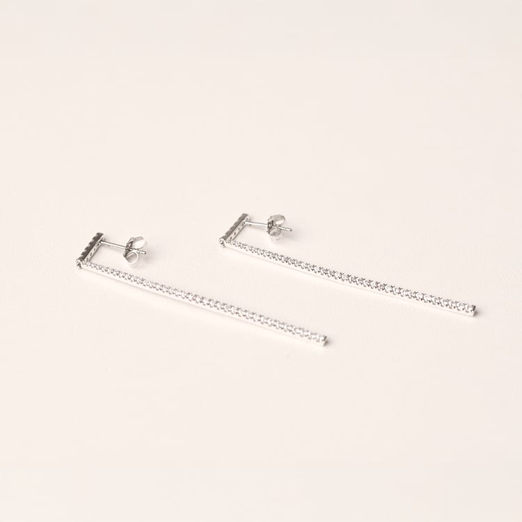 Luxuriöse Ohrringe aus Gold mit natürlichen Diamanten Dilshad 165466