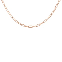 Massive Ankerkette in 50 cm aus 585er Gold