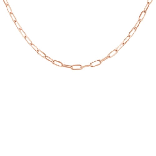Massive Ankerkette in 50 cm aus 585er Gold