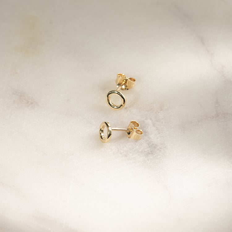 Silberne Karma-Ohrstecker Belisa 134341