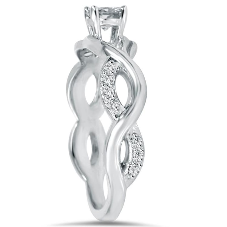 Diamantring aus Gold 7091