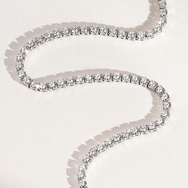 Goldenes Tennisarmband mit Lab Grown Diamanten Shimayra 156072