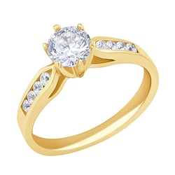 Verlobungsring mit Lab Grown Diamanten Mita