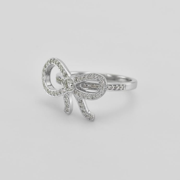 Verlobungsring mit Schleife 45276