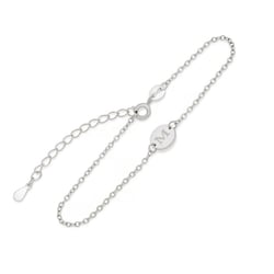 Silberarmband mit eines Buchstabens M Lima