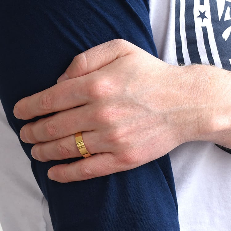 Goldene Eheringe mit Gravur und Diamanten Nazia 77728