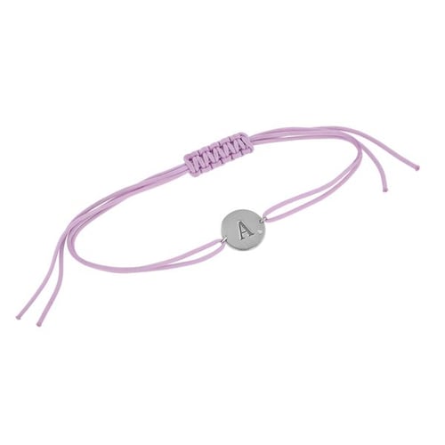 Armband mit einem Anhänger mit Diamanten und Gravur Frey