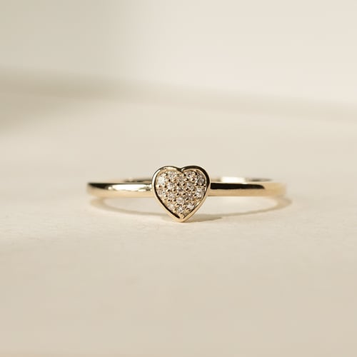 Verlobungsring mit Diamanten Diam