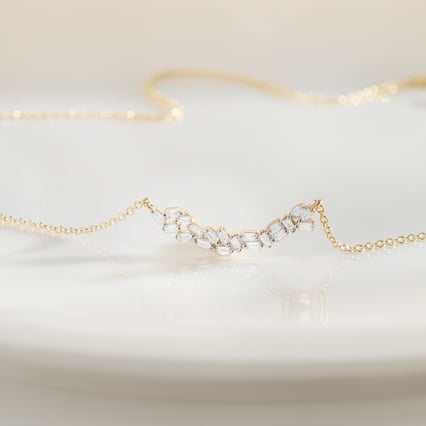 Halskette mit Lab Grown Diamanten Darcy