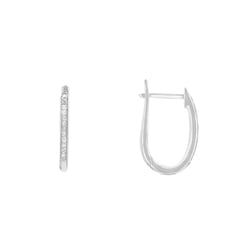 Elegante Ohrringe mit Diamanten Ayaz