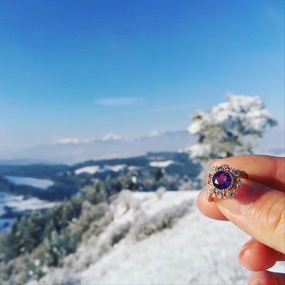 Goldener Vintagering