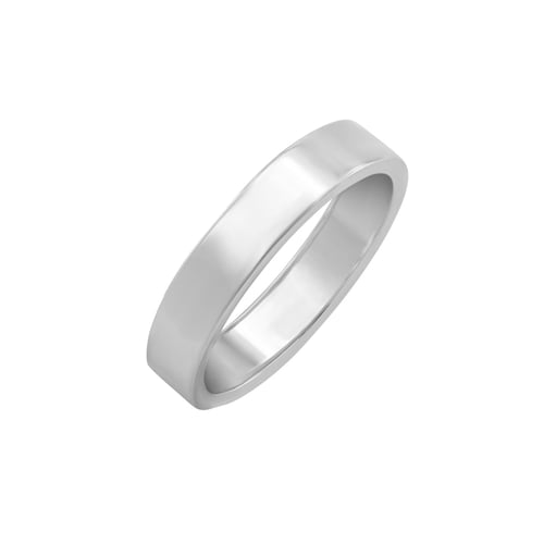 Flache Eheringe aus Platin Ilah
