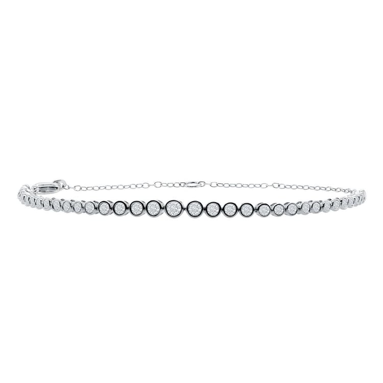 Elegantes goldenes Armband mit Diamanten Sonja