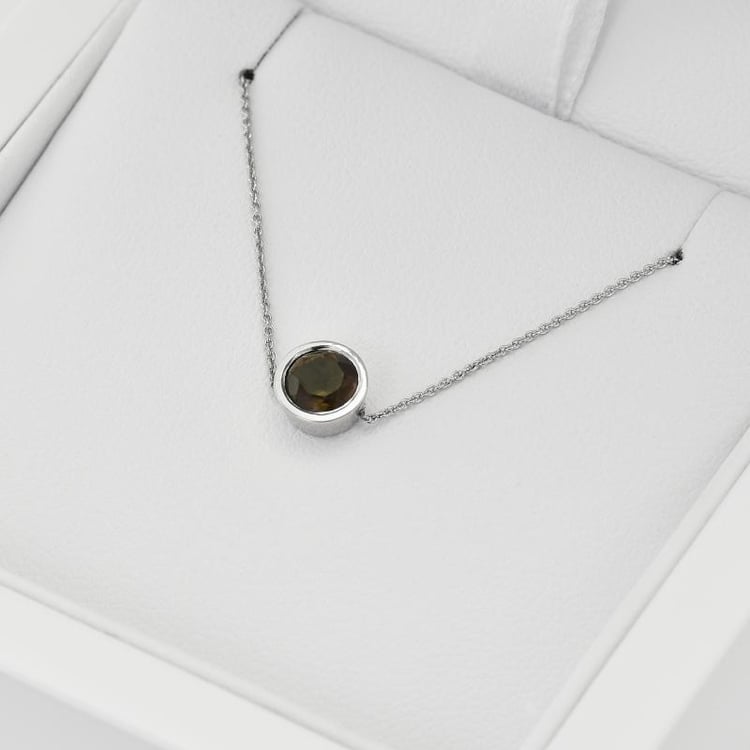 Silbernes Armband mit Rauchquarz Arleth 103167